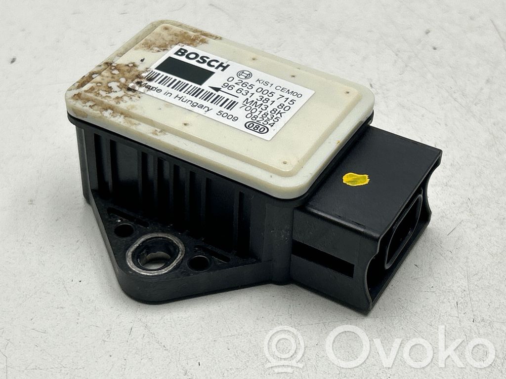 Peugeot 308 SW  ESP acceleration yaw rate sensor 