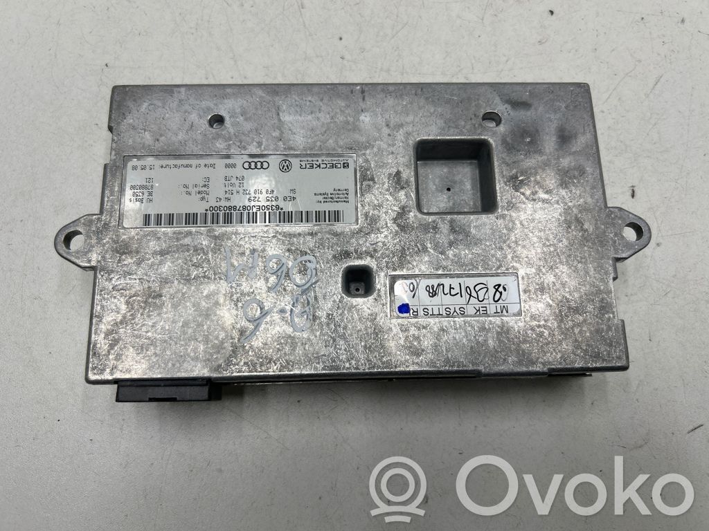 Audi A6 S6 C6 4F MMI control unit 