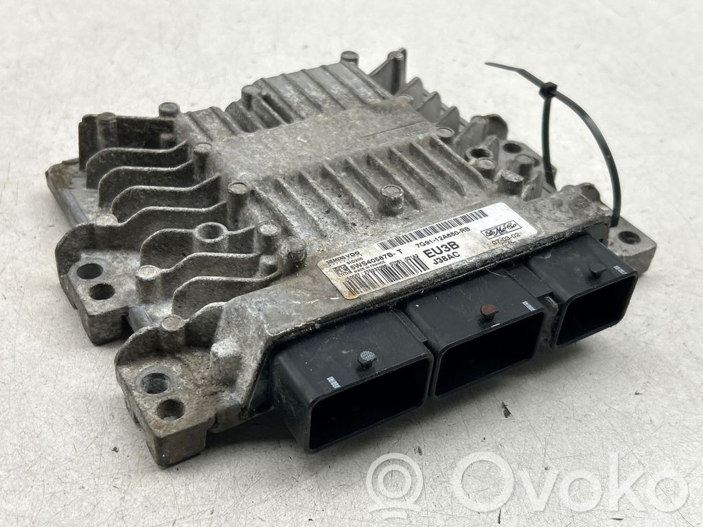Engine control unit/module   7G9112A650RB,5WS40587B