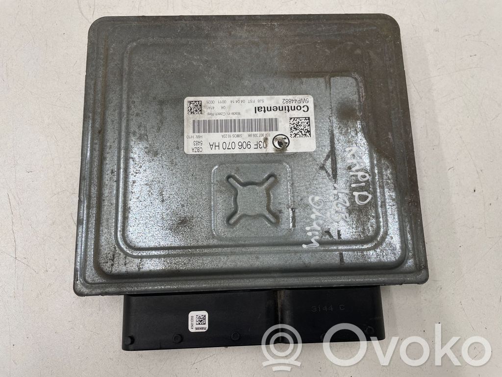 Skoda Rapid (NH) Engine control unit/module 