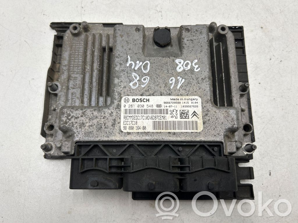 Peugeot 308 Engine control unit/module 