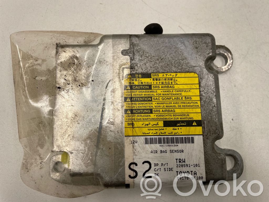 Toyota Verso Airbag control unit/module 
