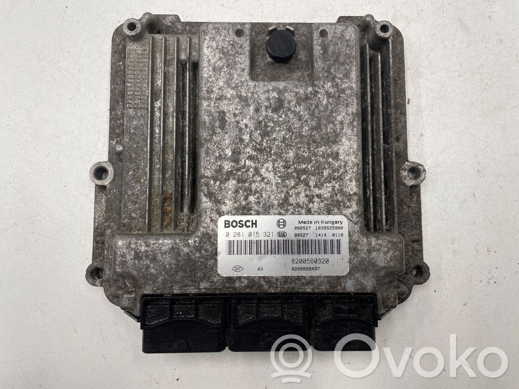 Renault Espace IV Engine control unit/module 