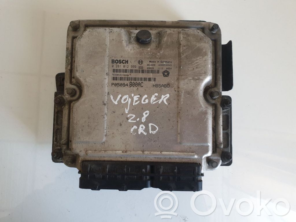 Chrysler Voyager Engine control unit/module 
