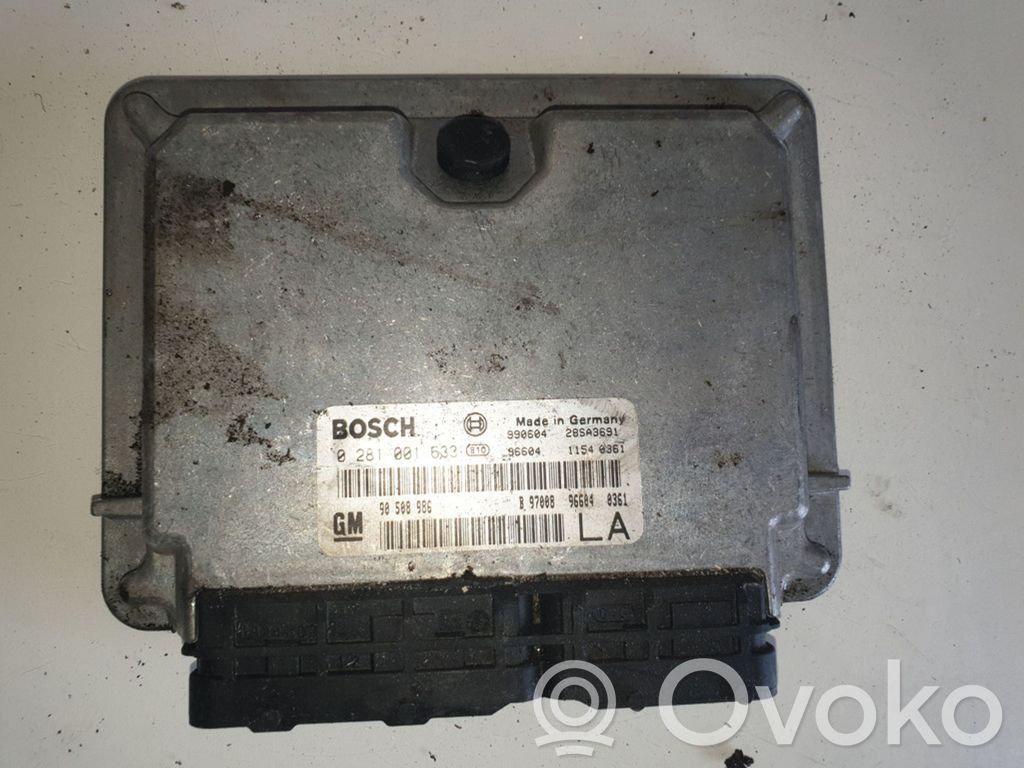 Opel Vectra B Engine control unit/module 