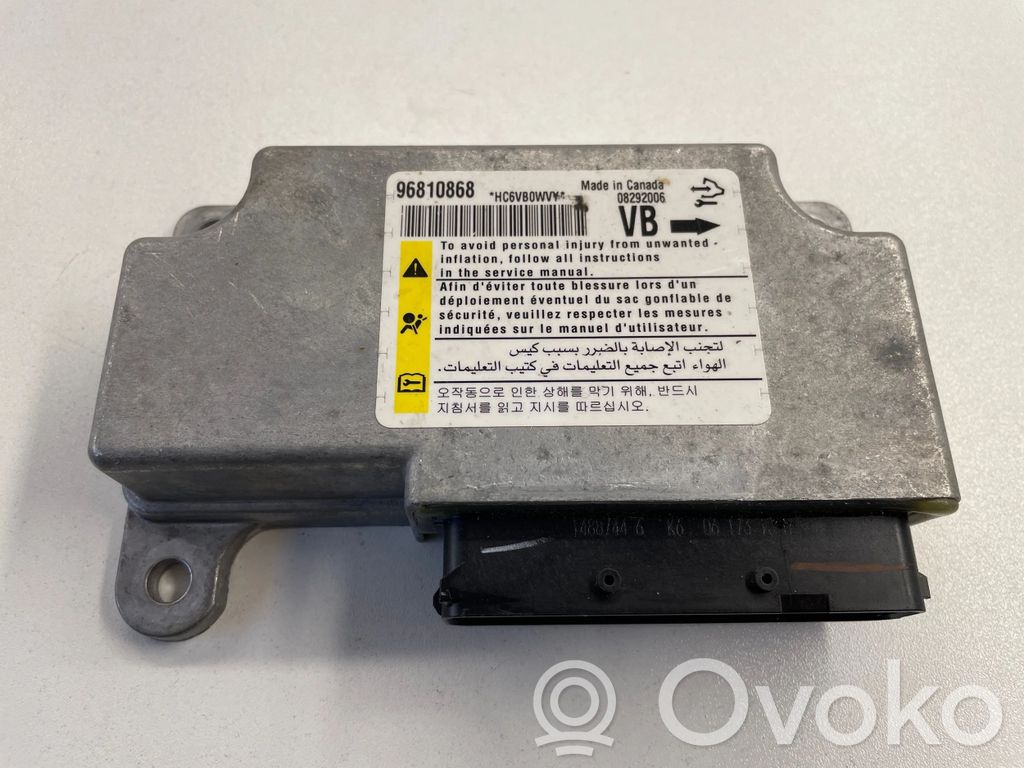 Chevrolet Captiva Airbag control unit/module 