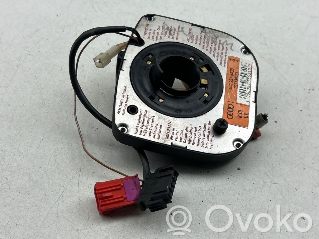 Audi A6 S6 C5 4B Airbag slip ring squib (SRS ring) 