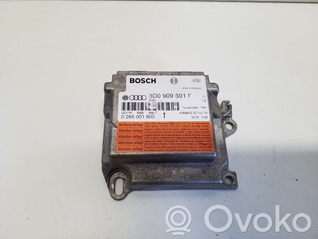 Volkswagen Touareg I Airbag control unit/module 