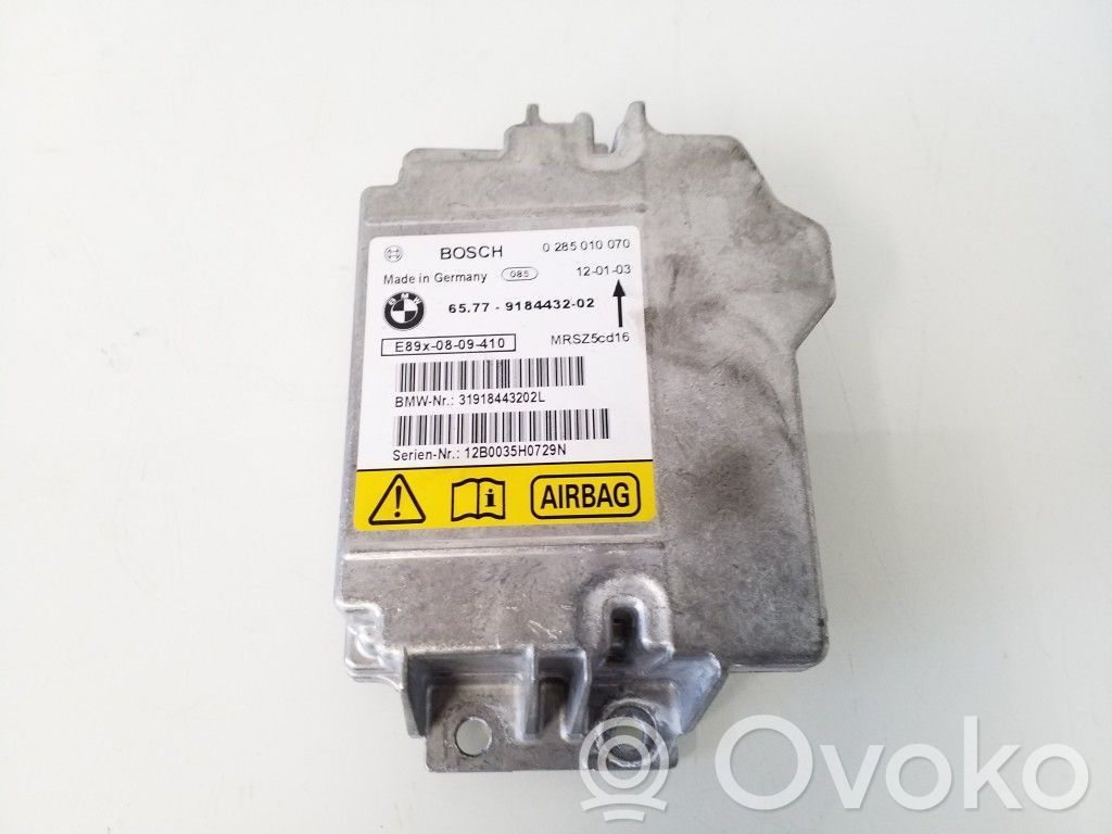 BMW 3 E90 E91 Airbag control unit/module 