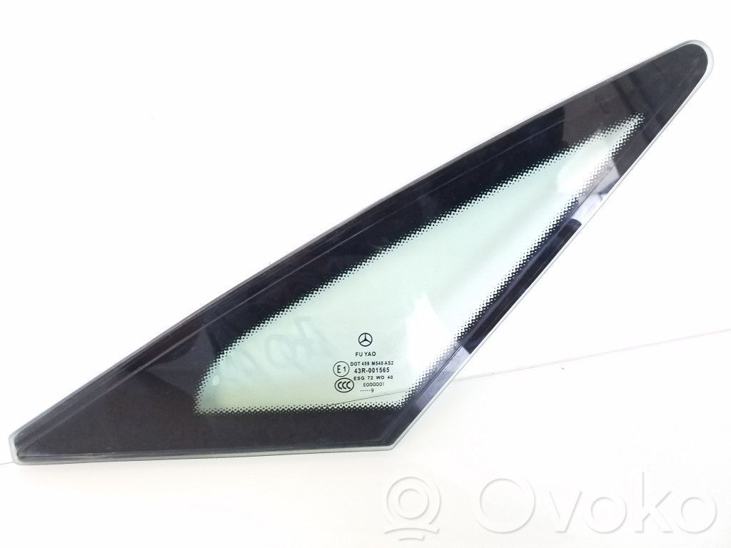 Mercedes-Benz E C207 W207 Rear vent window glass 