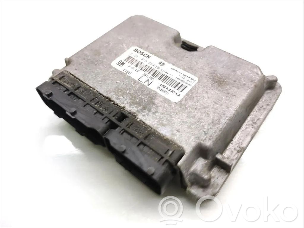 Opel Astra H Engine control unit/module 