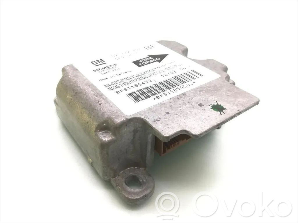 Opel Astra G Airbag control unit/module 