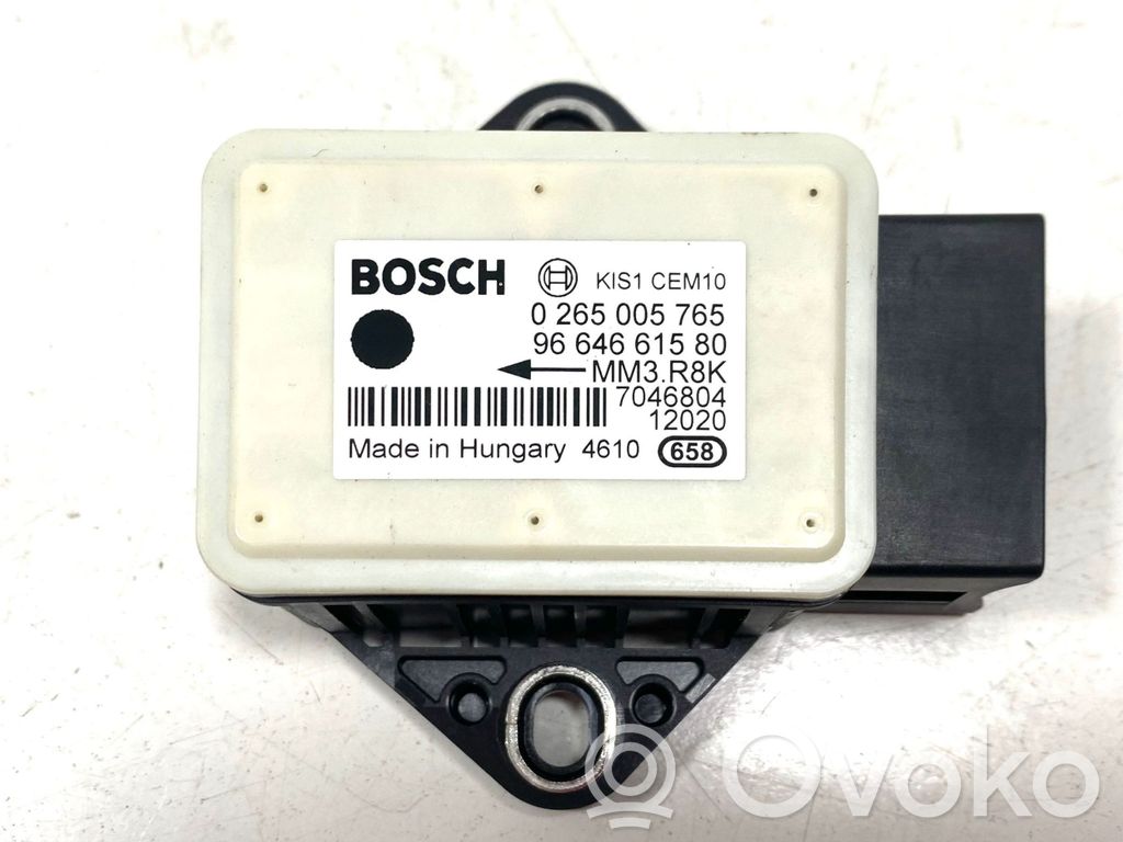 Peugeot 508 ESP acceleration yaw rate sensor 