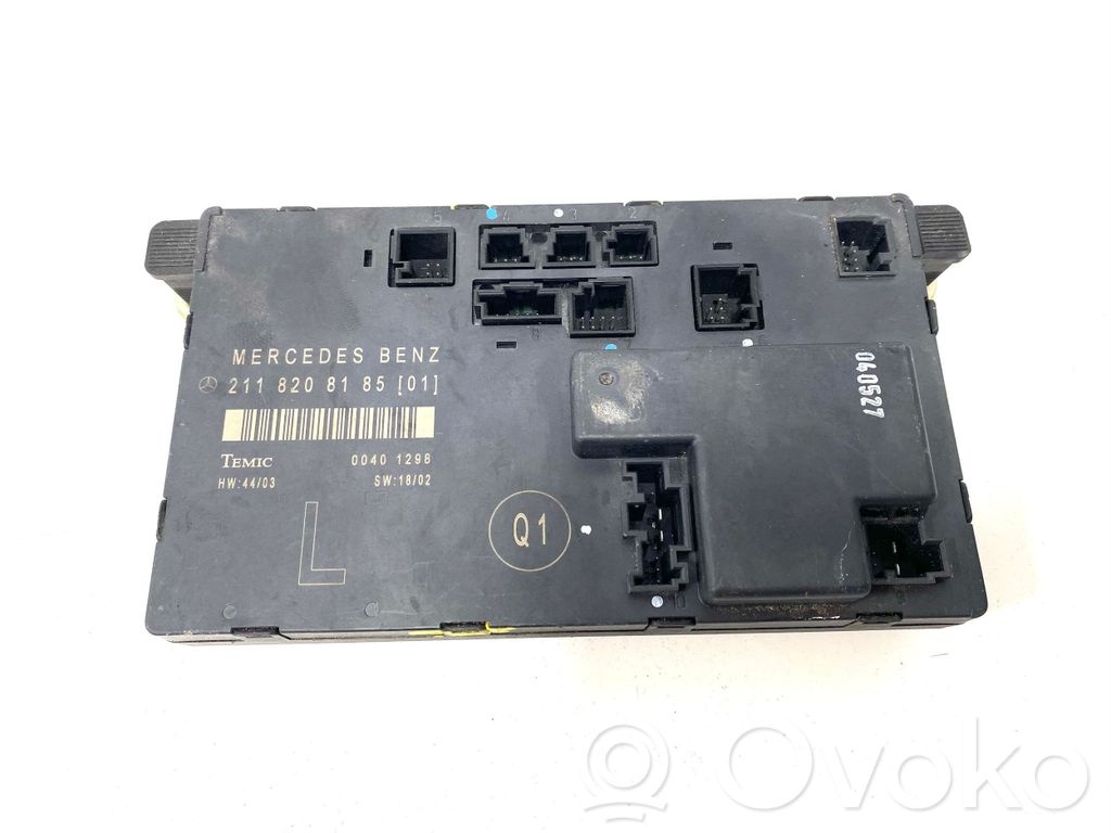Mercedes-Benz E W211 Door control unit/module 