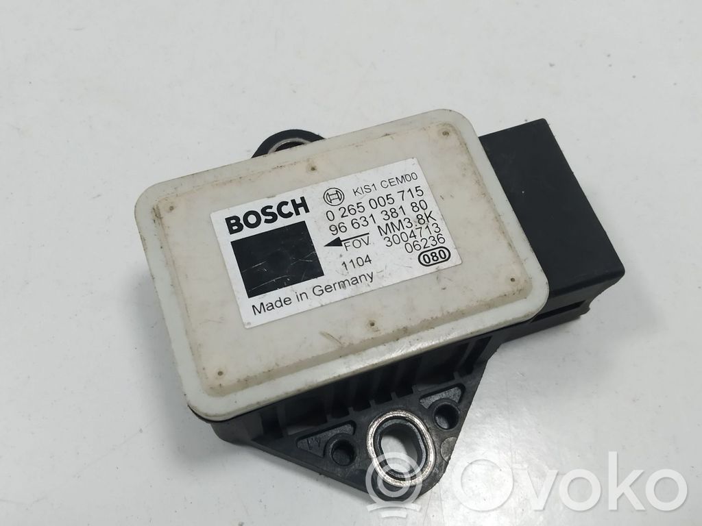 Citroen C4 Grand Picasso ESP acceleration yaw rate sensor 
