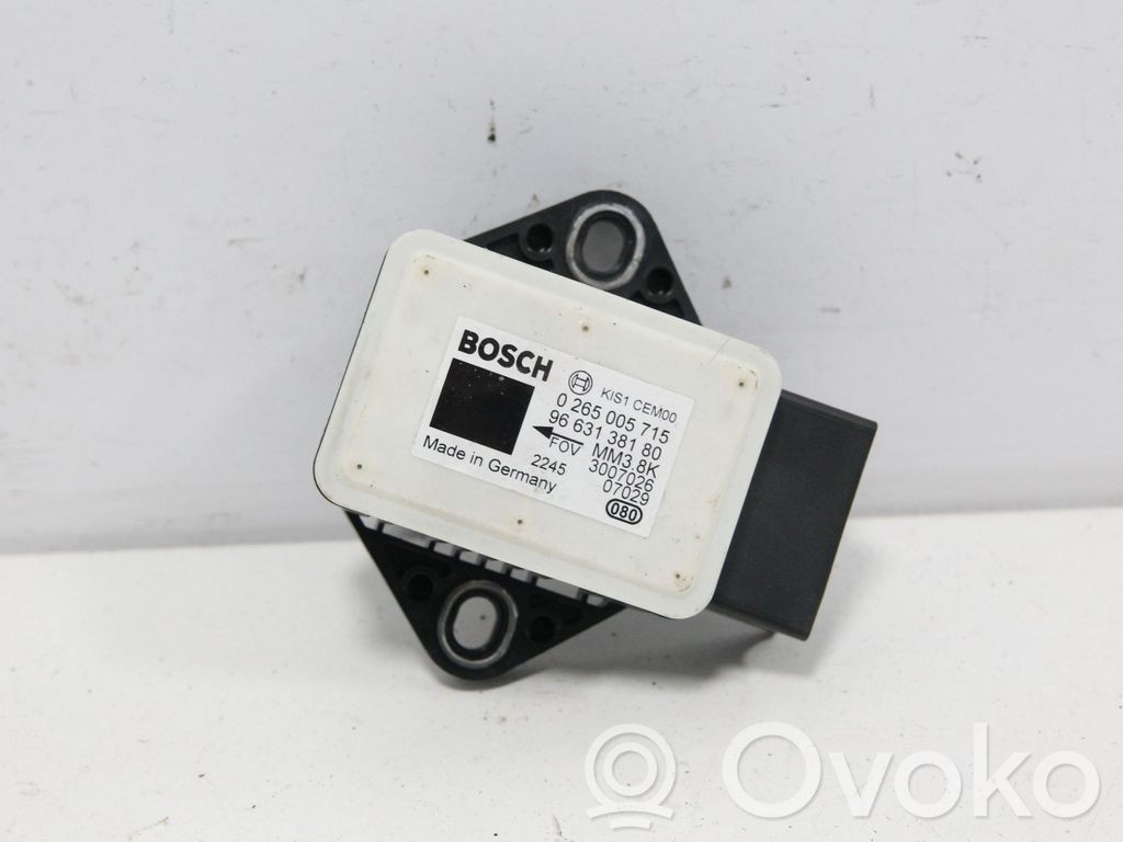 Citroen C4 I Picasso ESP acceleration yaw rate sensor 