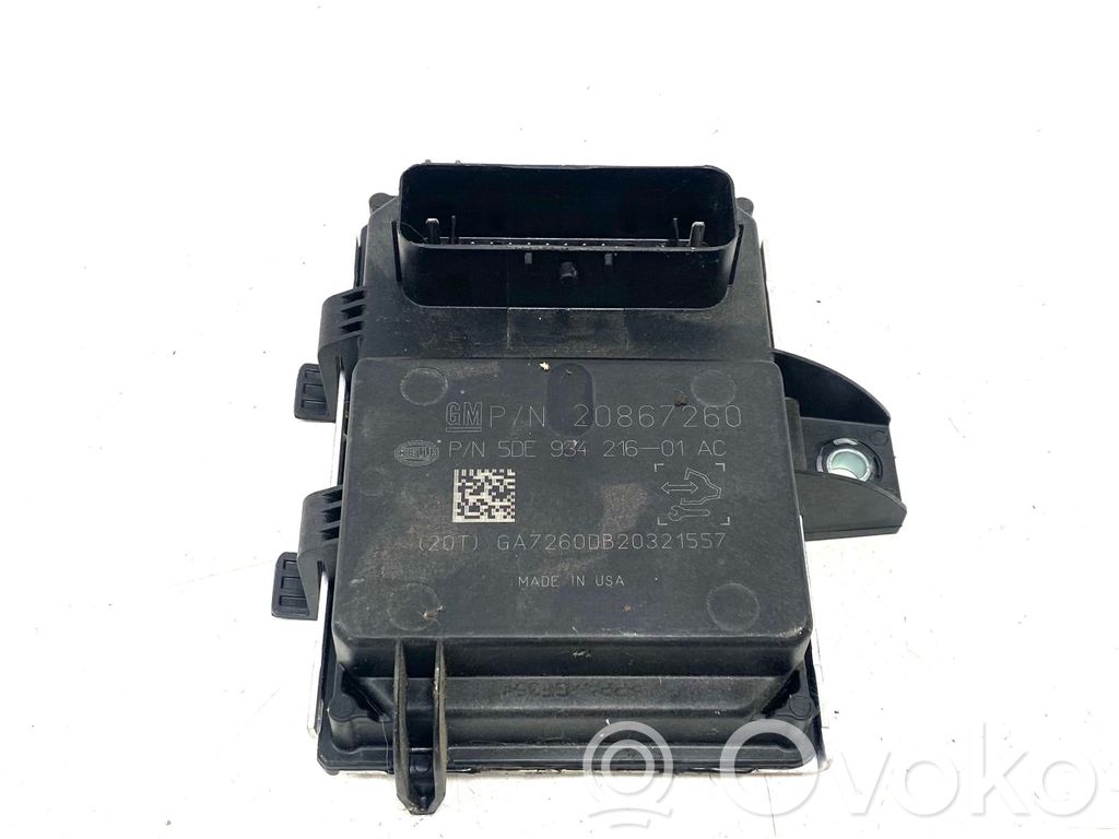 Opel Ampera Fuel injection pump control unit/module 