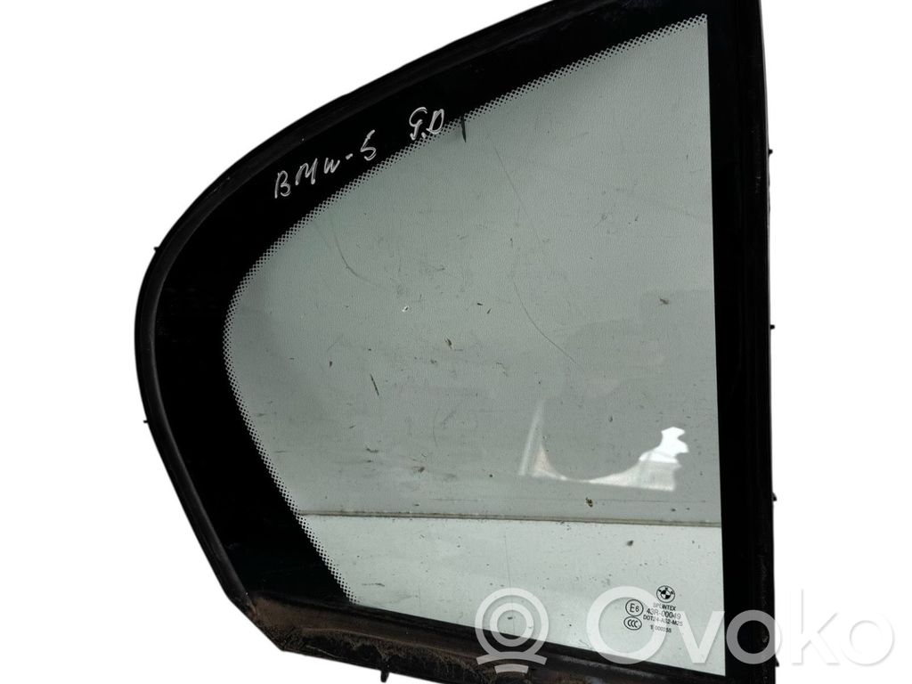 BMW M5 Rear vent window glass 