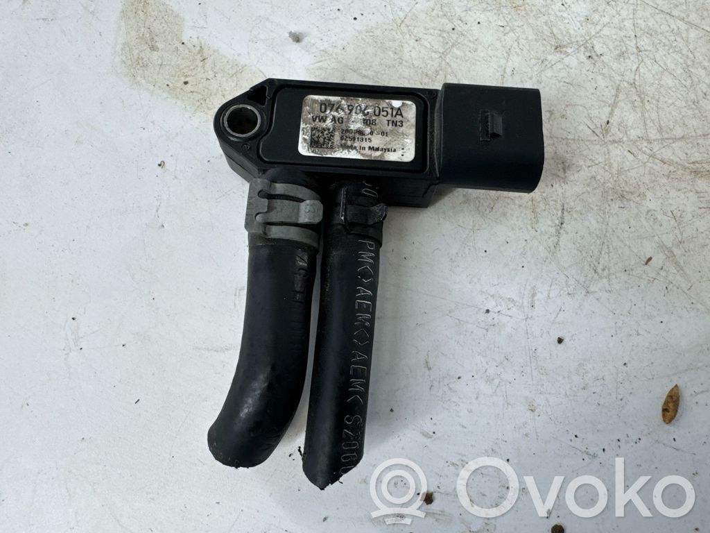 Volkswagen PASSAT B6 Exhaust gas pressure sensor 