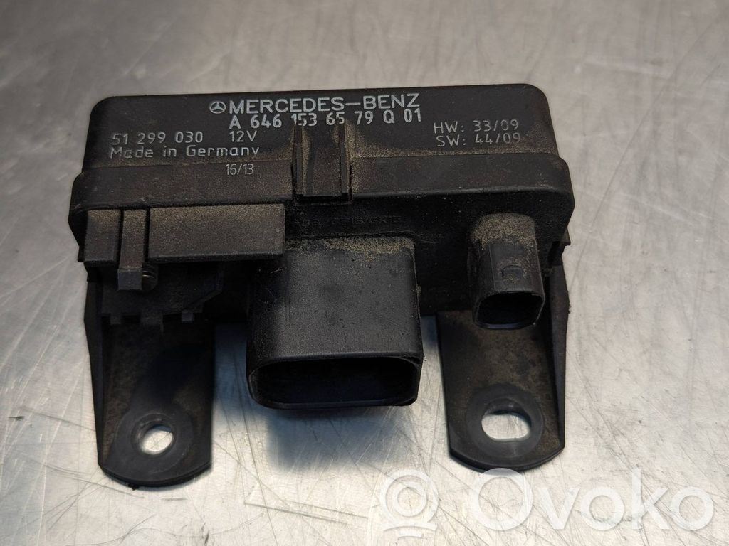 Przekaźnik / Modul układu ogrzewania wstępnego   A6461536579,51299030,0005453516,6461536579,6461538491,A0005453516,A0255452832,A6461538491