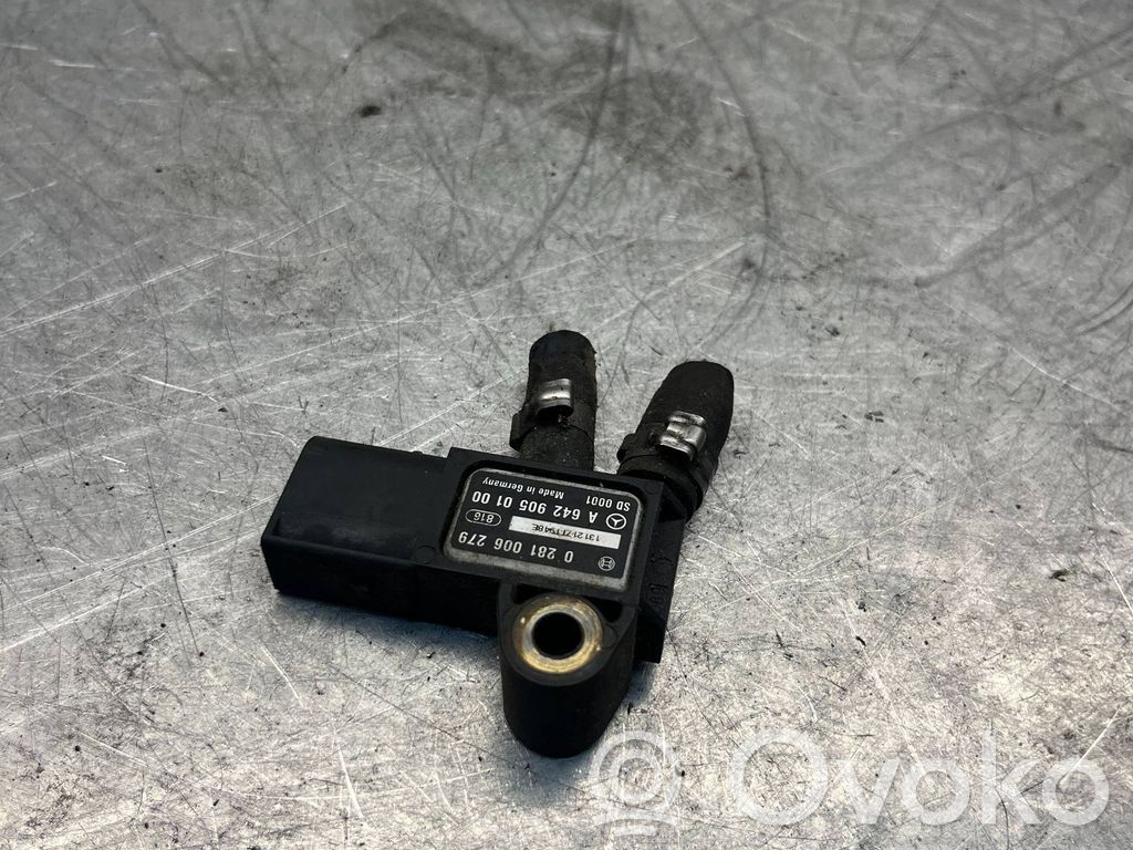 Mercedes-Benz ML W164 Exhaust gas pressure sensor 