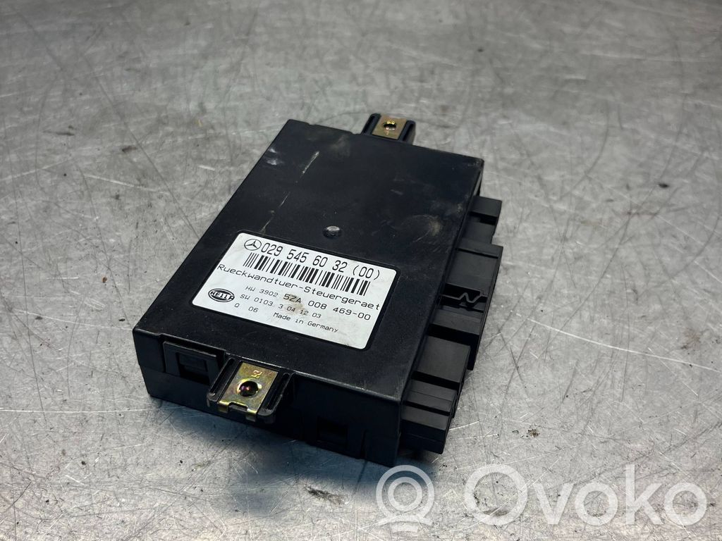 Mercedes-Benz E W211 Tailgate/trunk control unit/module 