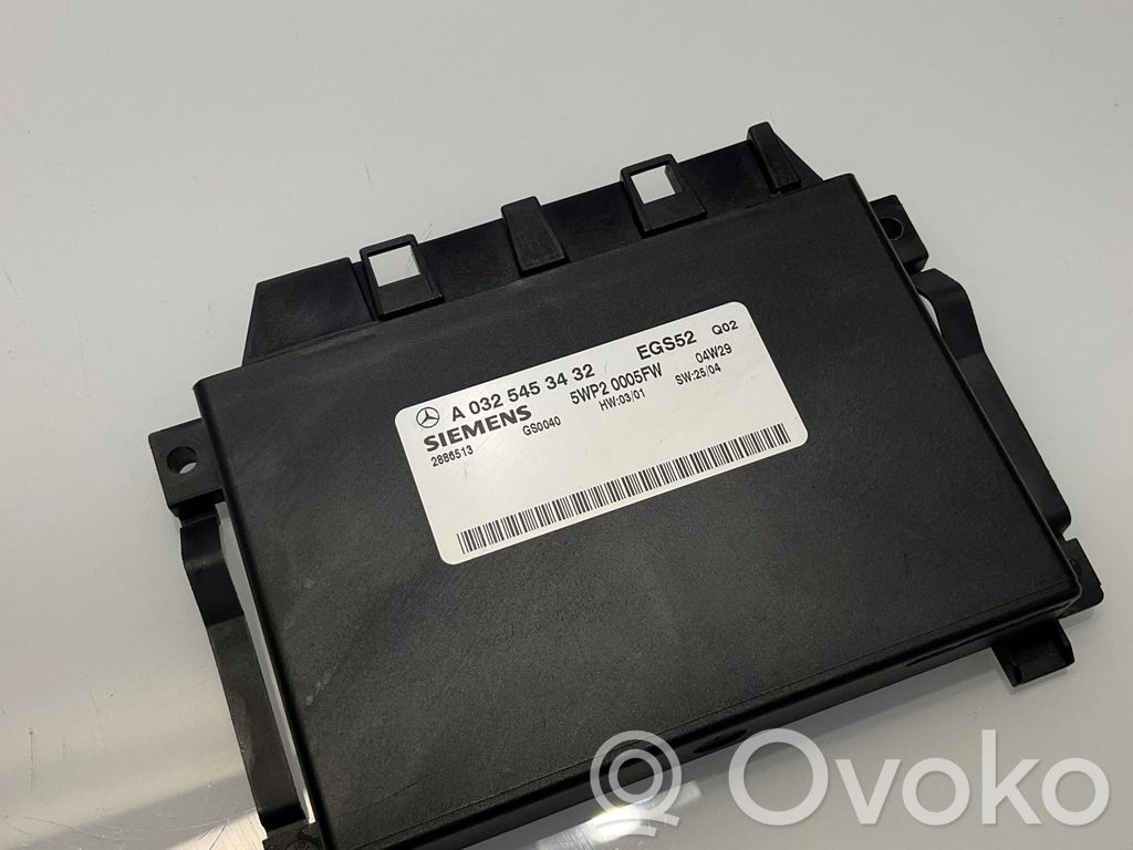 Mercedes-Benz E W211 Gearbox control unit/module 