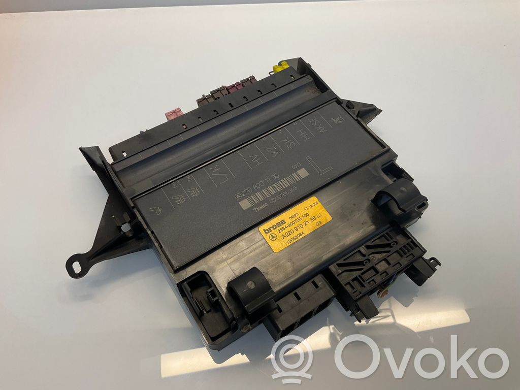Mercedes-Benz S W220 Module de commande de siège 