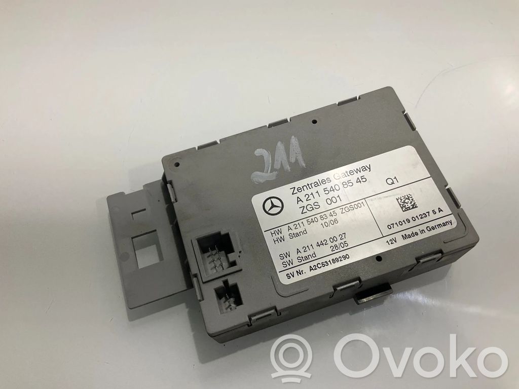 Mercedes-Benz E W211 Gateway control module 