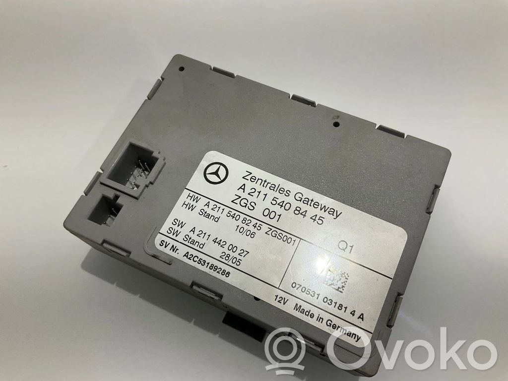 Mercedes-Benz CLS C219 Módulo de control Gateway 