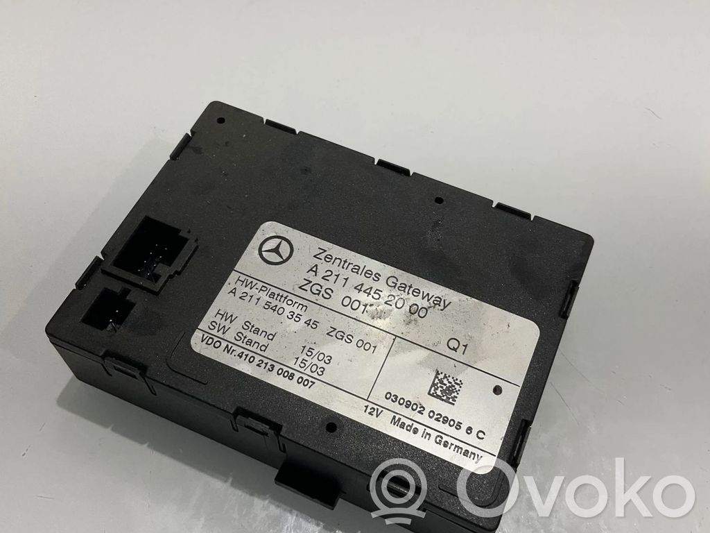 Mercedes-Benz E W211 Gateway control module 