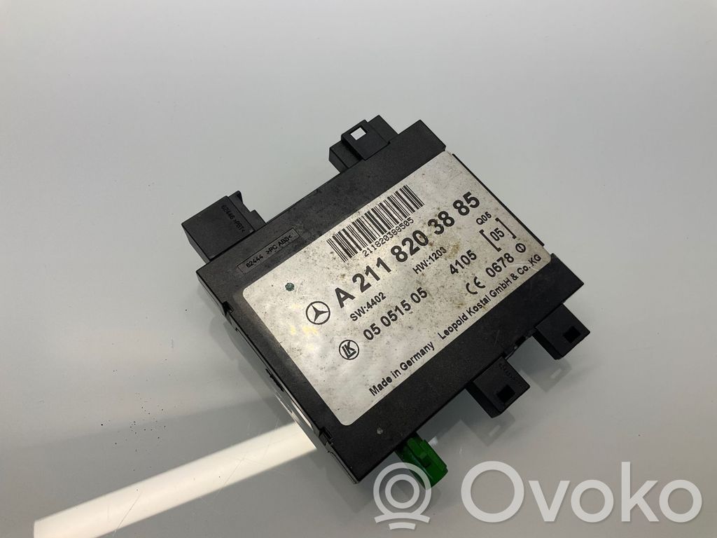 Mercedes-Benz CLS C219 Keyless (KESSY) go control unit/module 