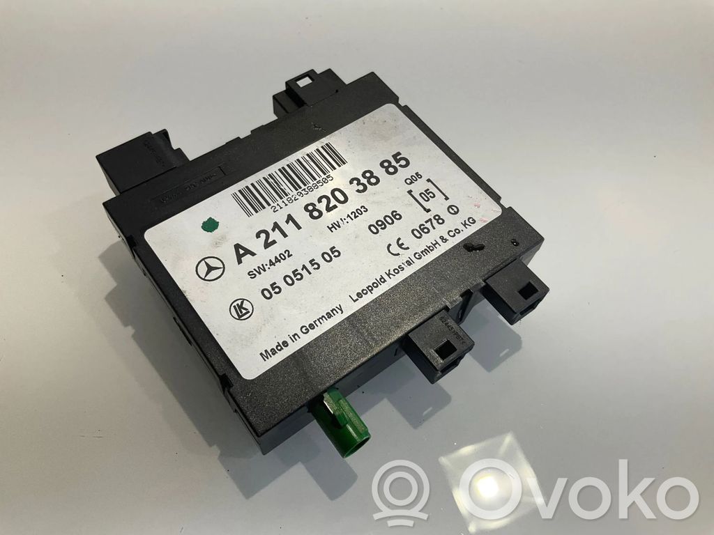 Mercedes-Benz E W211 Keyless (KESSY) go control unit/module 