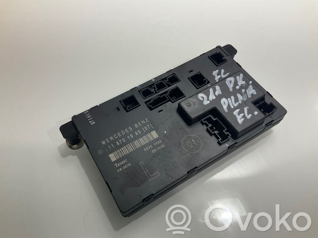Mercedes-Benz E W211 Door control unit/module 