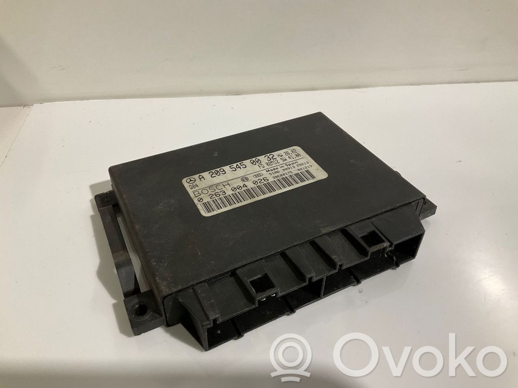 Sterownik / Moduł parkowania PDC   A2095450032,0263004026,39E00175