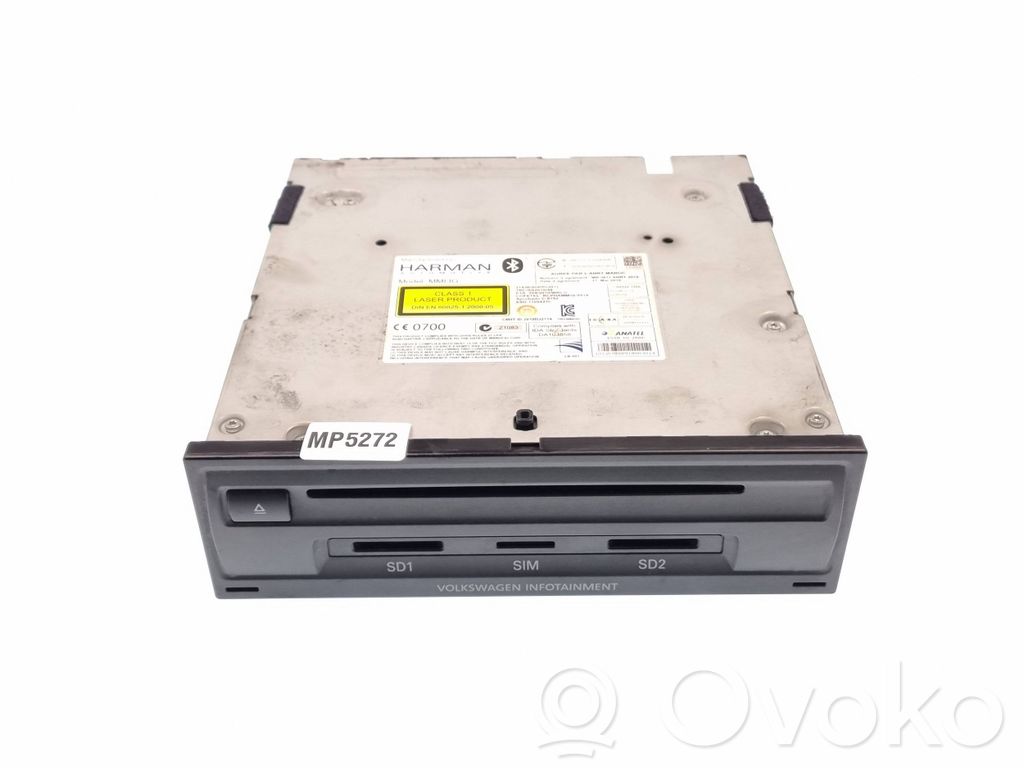 Panel / Radioodtwarzacz CD/DVD/GPS   7P6035670J,7P6035670A,K5FJTB7500809,7500809