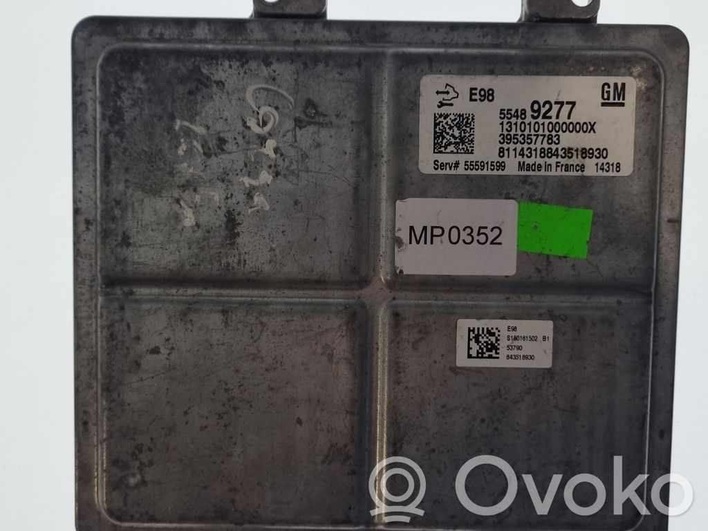 Opel Corsa E Engine control unit/module 