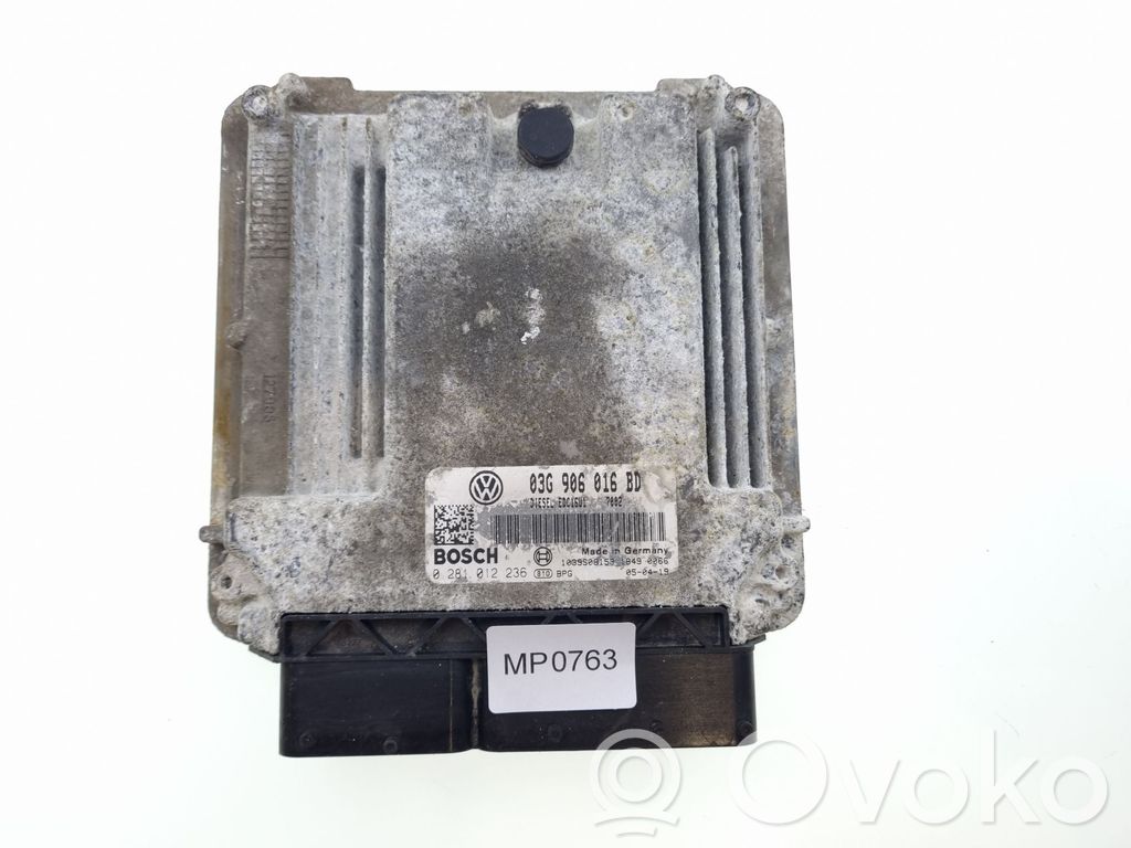 Skoda Octavia Mk2 (1Z) Engine control unit/module 
