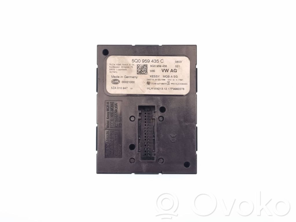 Skoda Fabia Mk2 (5J) Keyless (KESSY) go control unit/module 