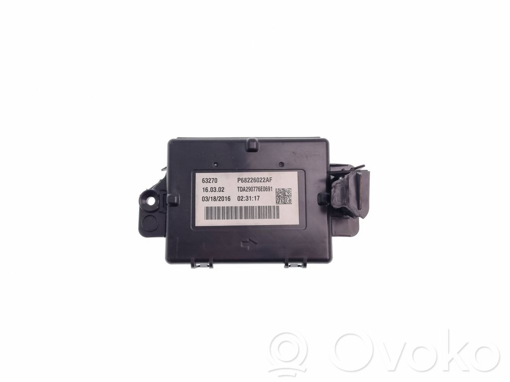 Chrysler Pacifica Air conditioning/heating control unit 