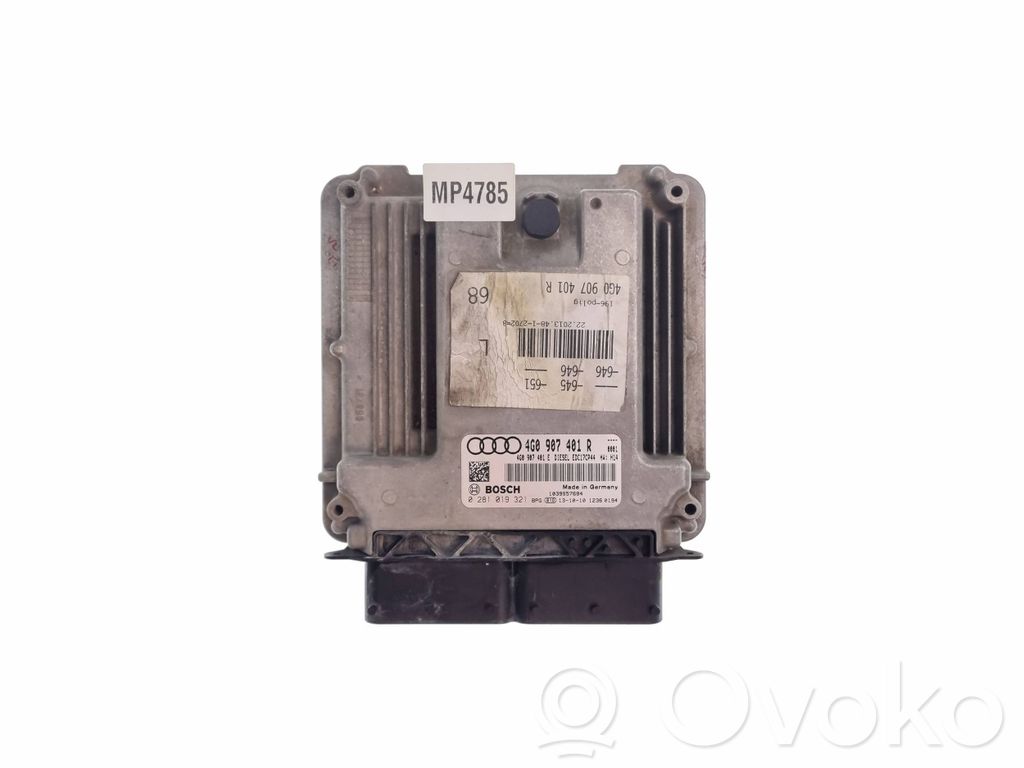 Audi A8 S8 D4 4H Engine control unit/module 