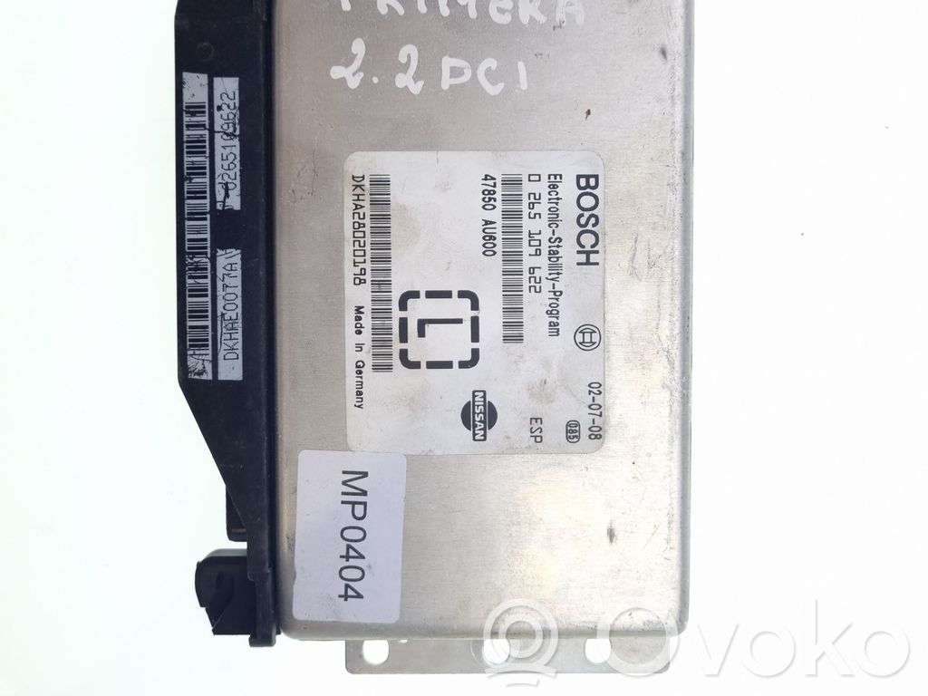 Czujnik przyspieszenia ESP   0265109622,DKHA28020198