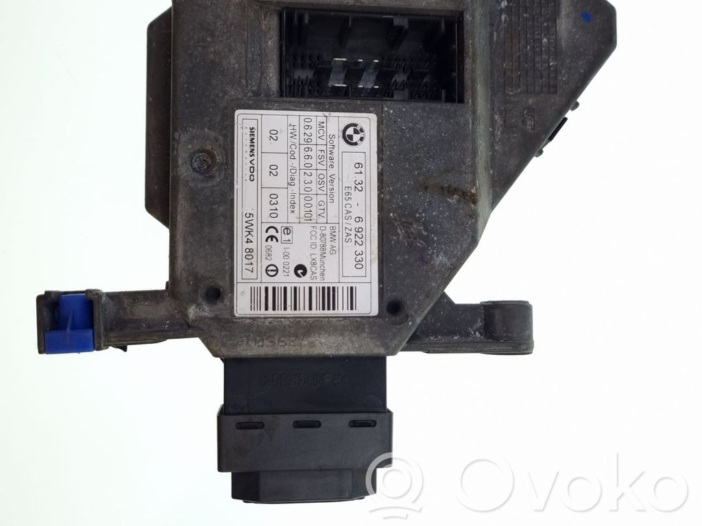 BMW 7 E65 E66 Aizdedzes atslēga 