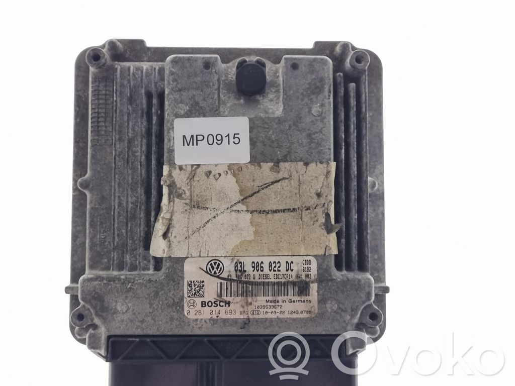 Volkswagen Golf VI Engine control unit/module 