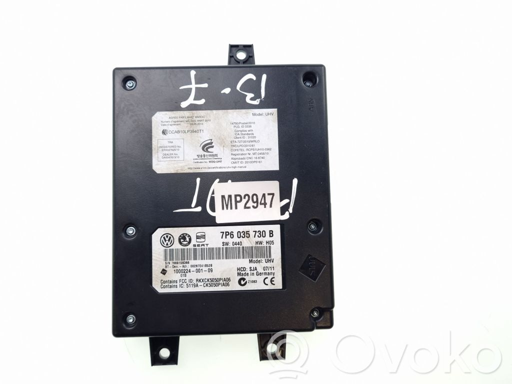 Volkswagen PASSAT B7 Bluetooth control unit module 