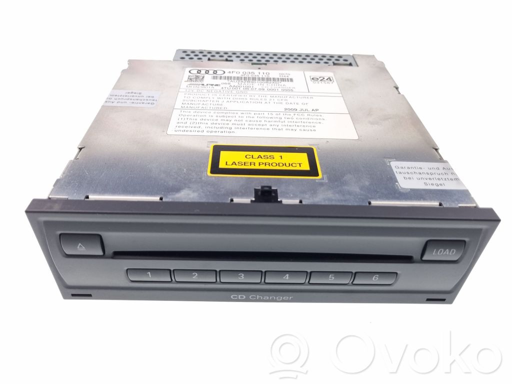 Audi A6 S6 C6 4F Cambiador de CD/DVD 