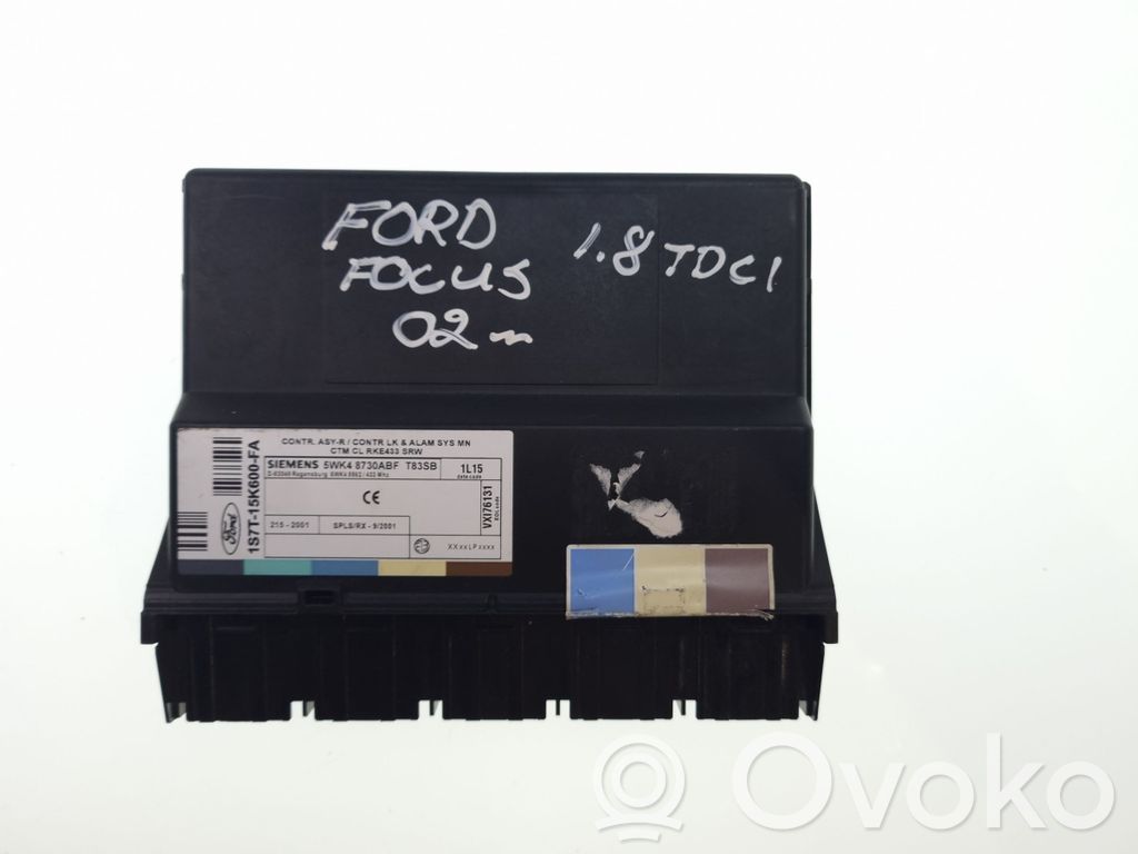 Ford Focus Comfort/convenience module 