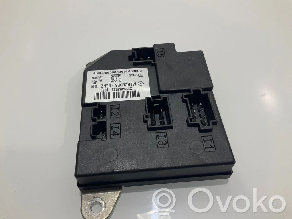 Mercedes-Benz CLS C219 Comfort/convenience module 