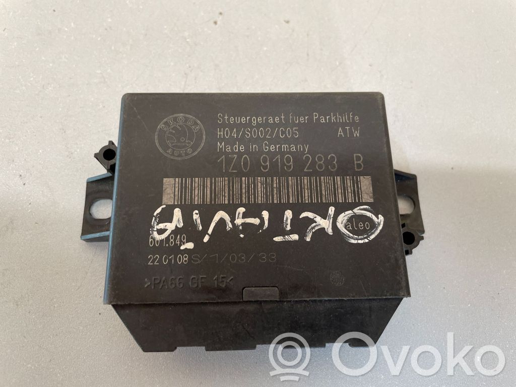 Skoda Octavia Mk2 (1Z) Parking PDC control unit/module 