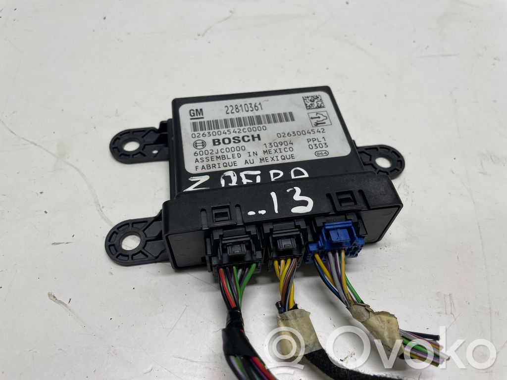 Opel Zafira C Other control units/modules 